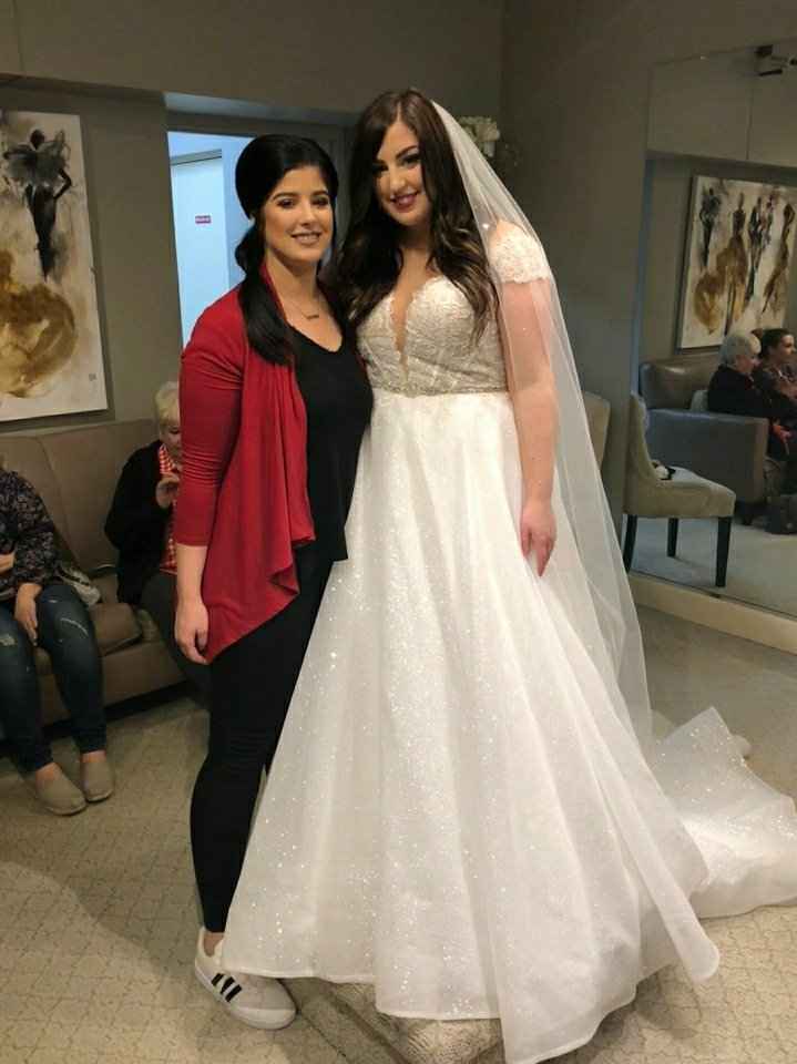 How long did it take for your dress to come in? - 2