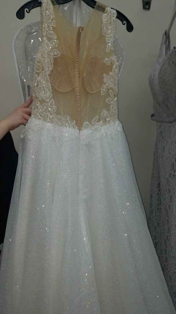 How long did it take for your dress to come in? - 3