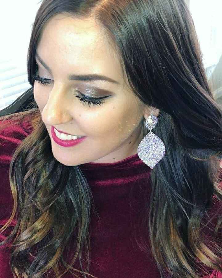 Show me your wedding earrings! - 1