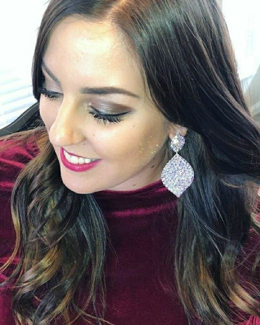 Show me your wedding earrings! - 1