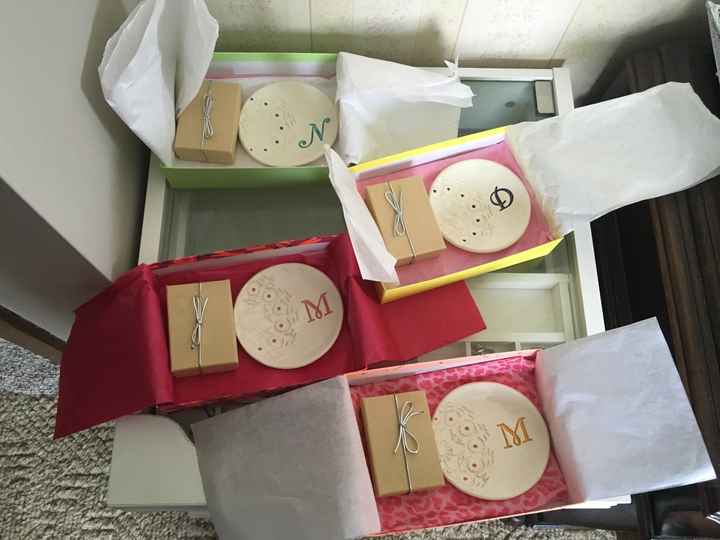 Finally finished my Bridesmaid's gifts!