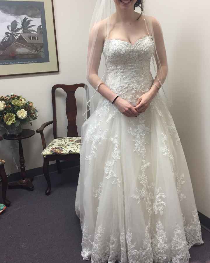 Wedding dress regret...can anyone help?