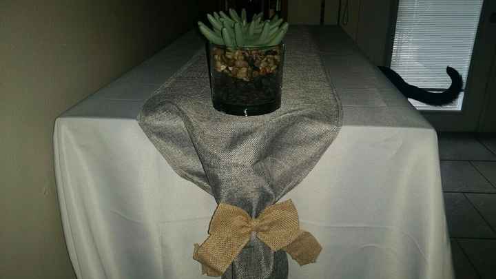 Updated centerpiece DIY