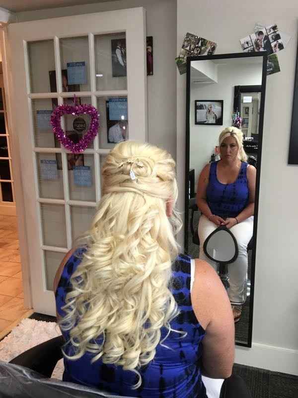 Bridal trial time!!!!