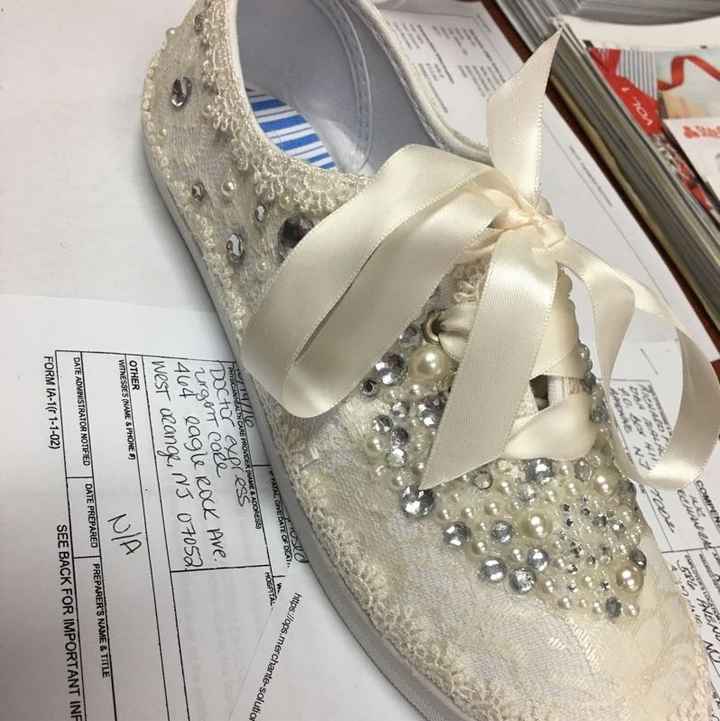 I got my vintage blue shoes!