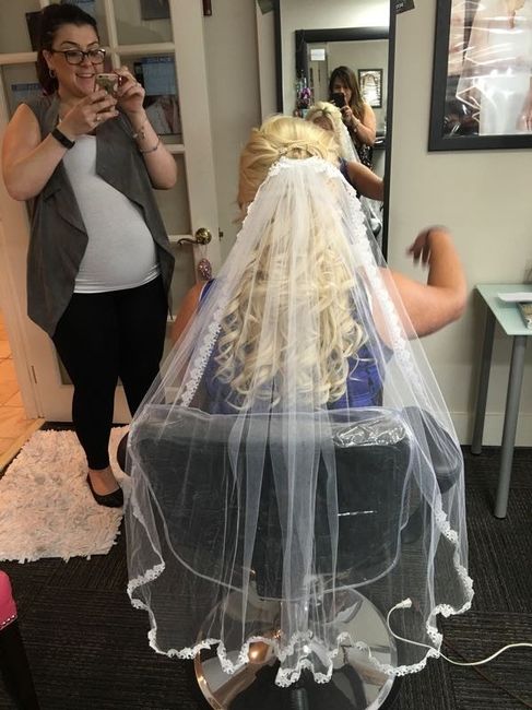 Bridal trial time!!!!