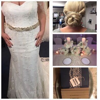 Gold and blush