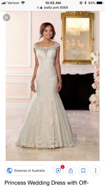 Wedding dress budget - 1