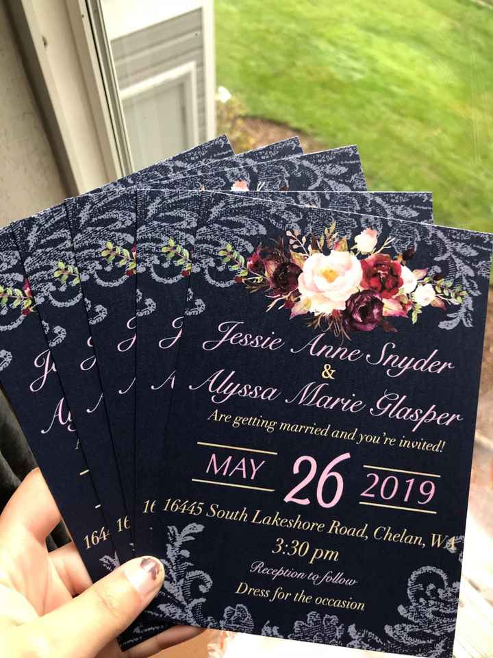 Diy invitations show me yours! - 1