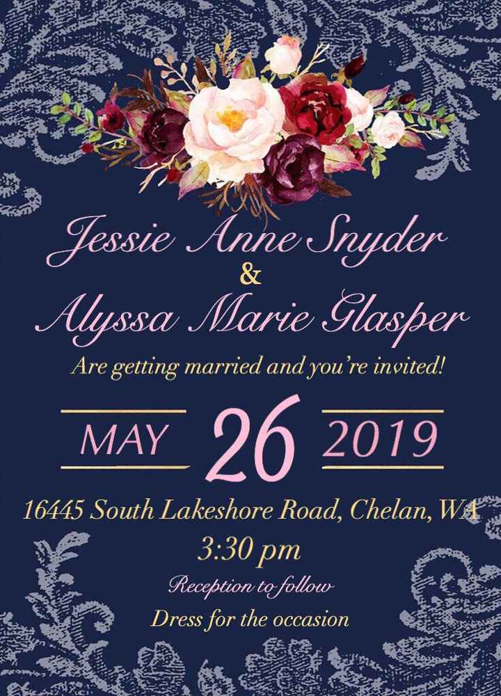 Diy invitations show me yours! - 3