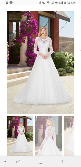 Second dress for reception - 1
