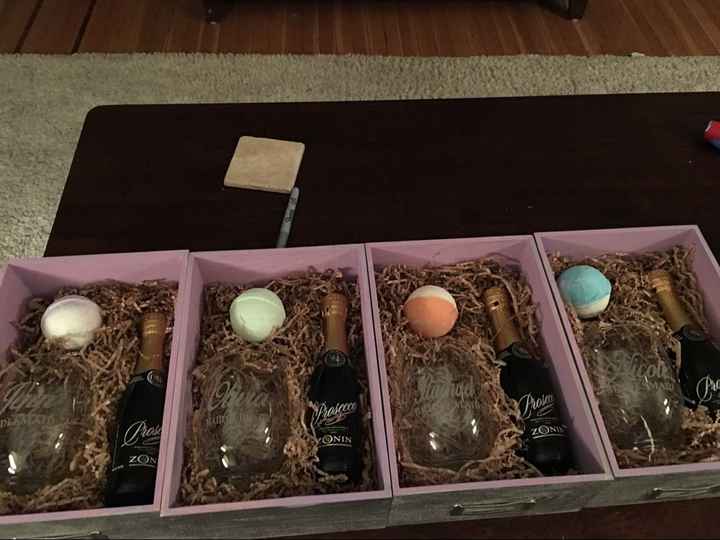 How did you propose to your bridesmaids?