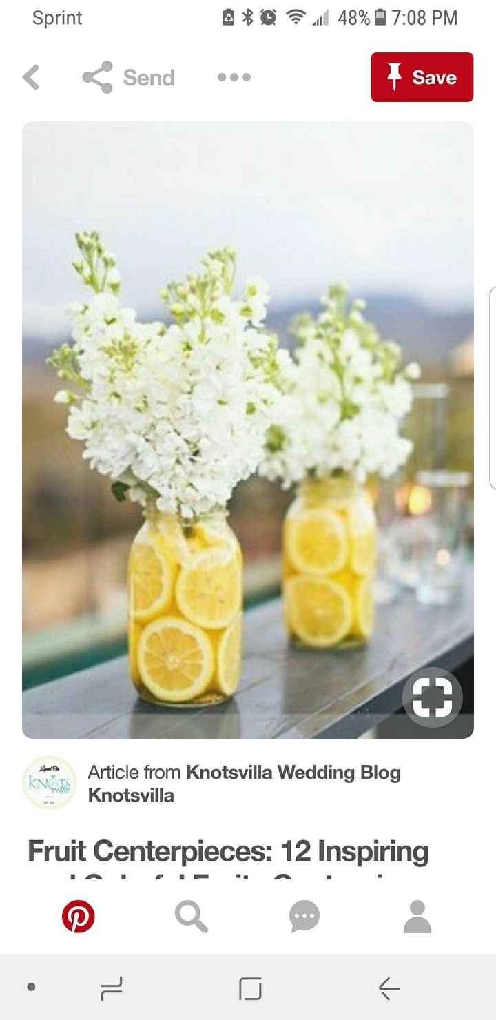  Help with centerpieces for breakfast wedding - 1