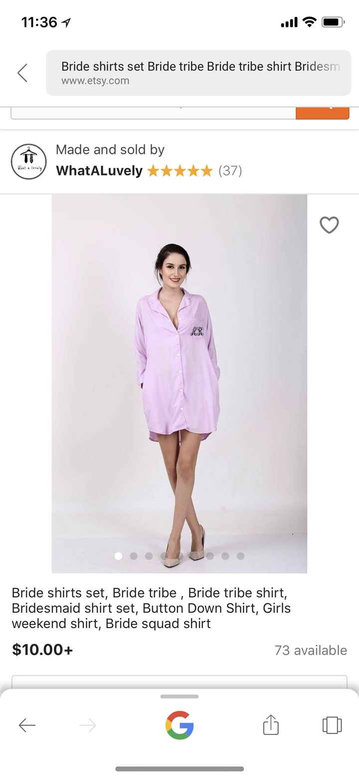 Day of apparel for bride and bridal party - 1