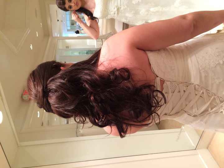 Hair & MU trials yesterday :)