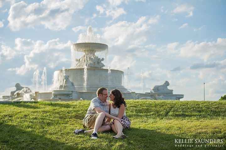 Engagement photo attire