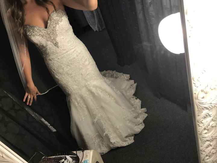 Said yes to the dress today