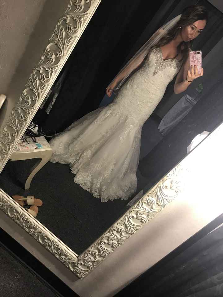 Said yes to the dress today