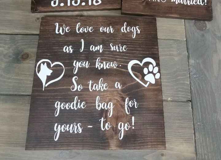 Ways to honor your fur-children at your wedding