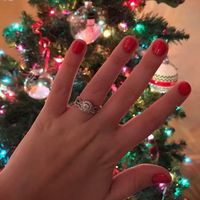 Which wedding band would match with this ring (twisted shank)????