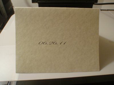 DIY thank you's with my own drawing- pics!