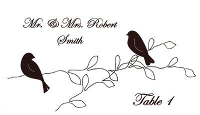 DIY Escort Cards- Which do you like best? #ed table or named table? (pics)