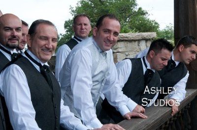 What is the groom wearing? *Update*