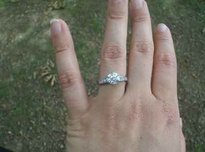 Might be rude to ask but how many CT's is your engagement ring? What is average?