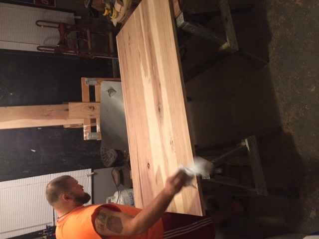 Advice on what to use on our wood lettering guest book