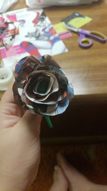 Comic book flowers - 1