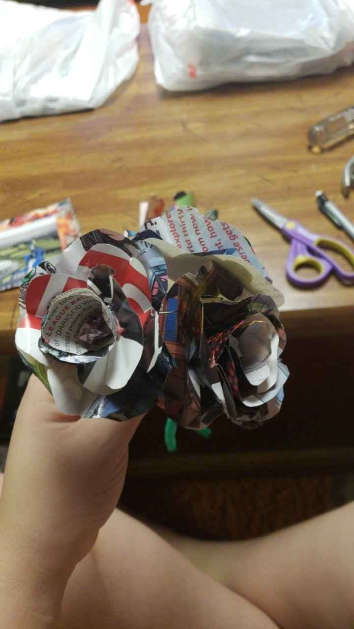 Comic book flowers - 2