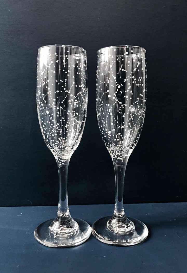 Champagne glasses