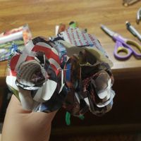 Comic book flowers - 2