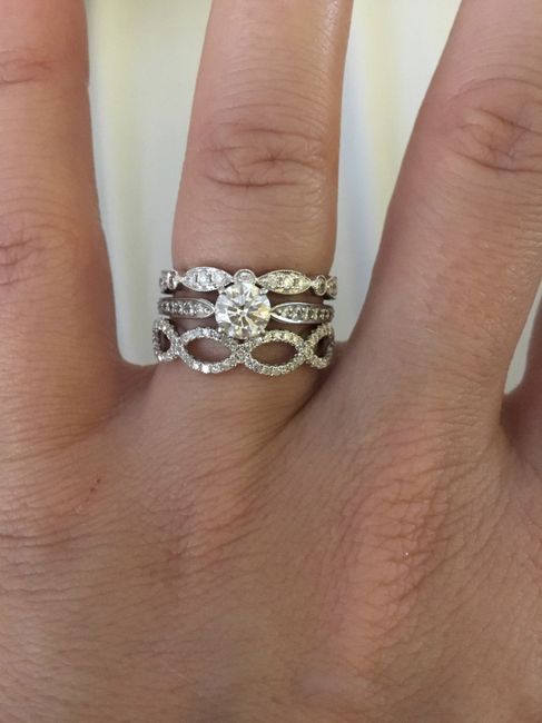 Etsy wedding bands - love!