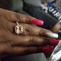 Morganite rings - 1