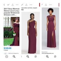 Maid of Honor and Bridesmaids Dresses