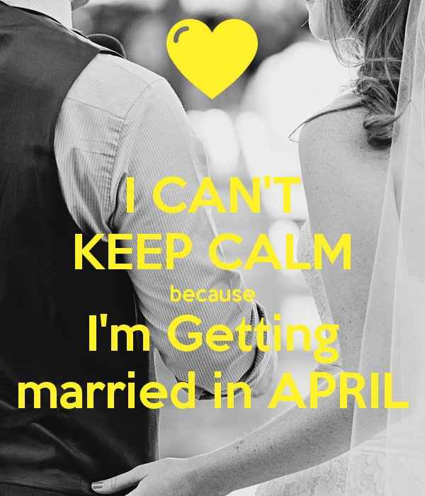 April Brides.......