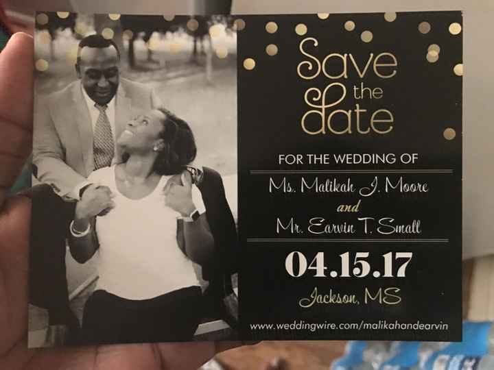 Save The Date- Ill show you mine if you show me yours!