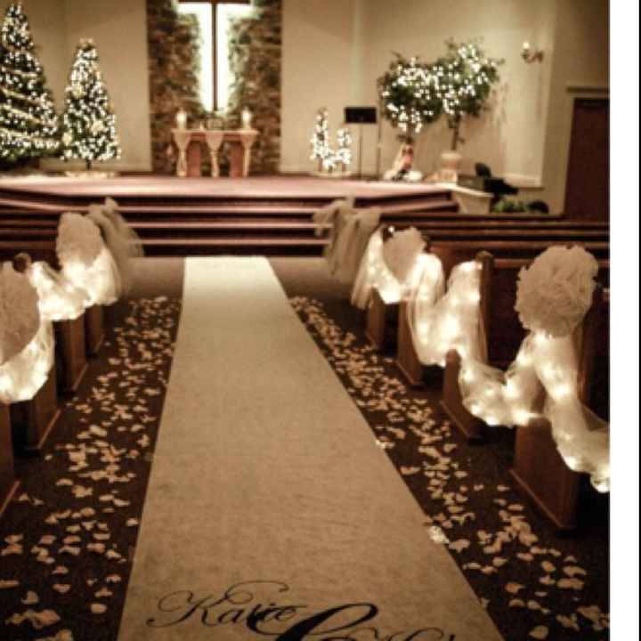 Aisle Decorations for Ceremony