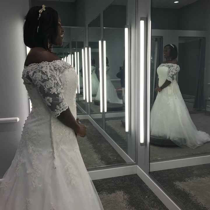 Let's show off our dresses.