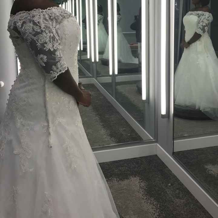 Let's show off our dresses.