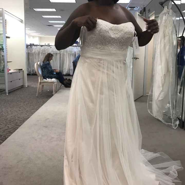 Plus size bride looking for a dress
