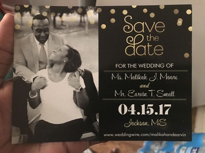 Save The Date- Ill show you mine if you show me yours!