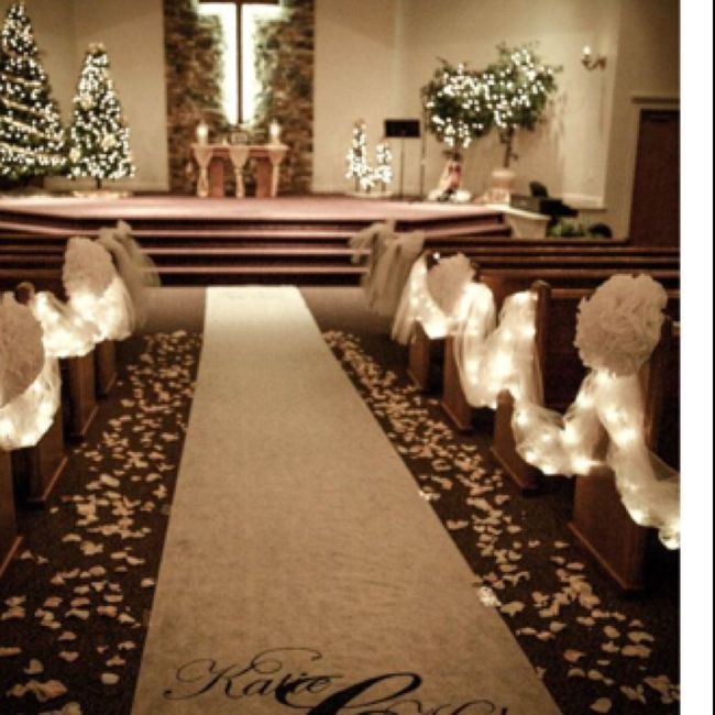 Aisle Decorations for Ceremony