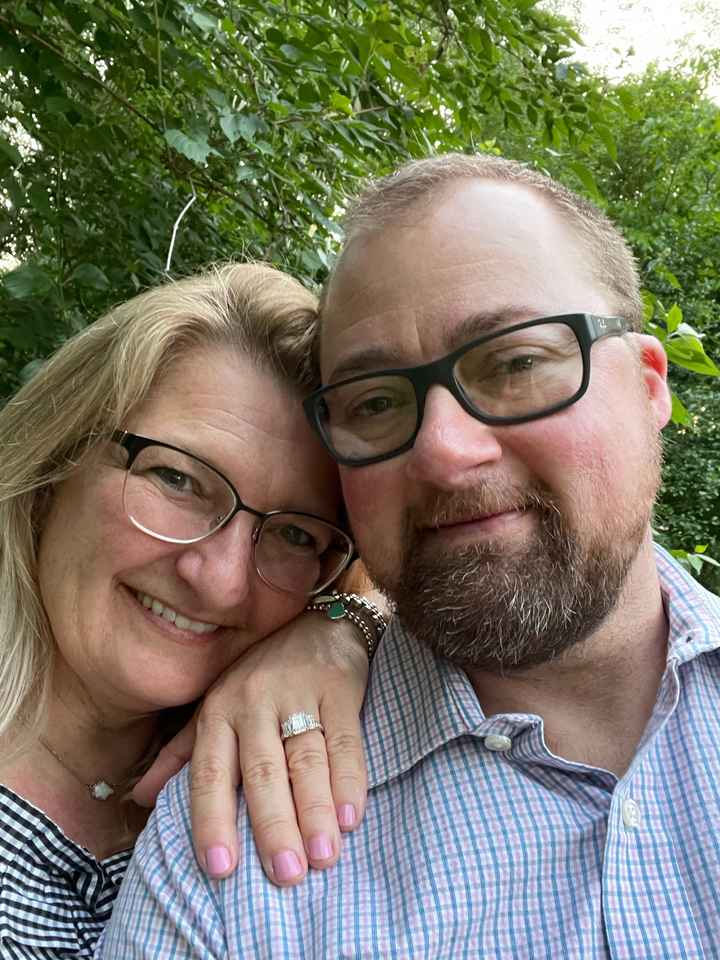 Proposing. Just the two of us or with her family there? - 1