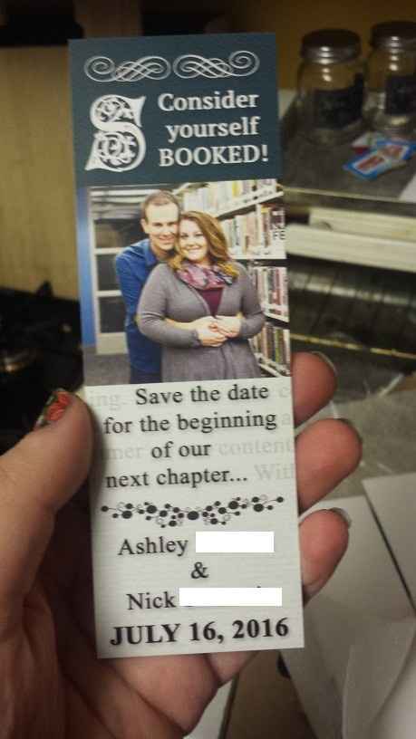 Save the date advice