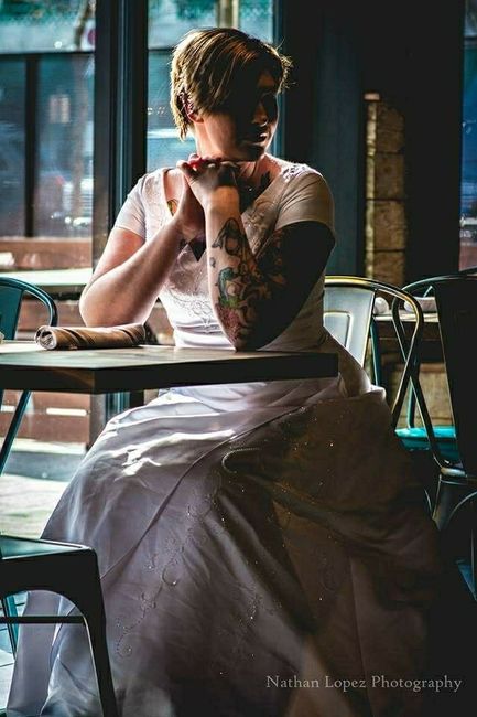 Would you do a Fashion Photo Shoot in your Wedding Dress?