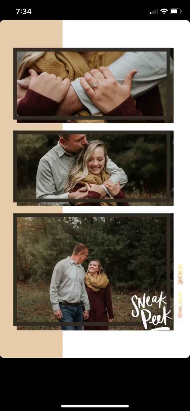 Engagement picture sneak peek - 2