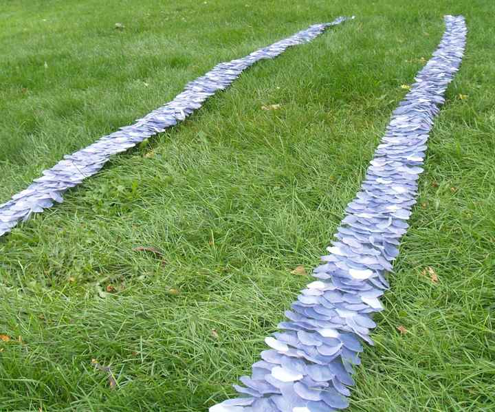 Anyone making a rose petal aisle runner?