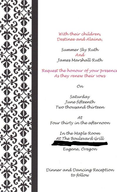Wedding Invitations